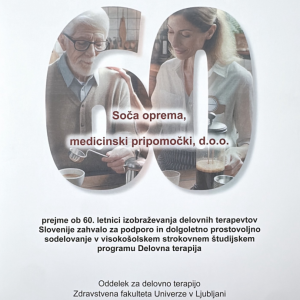 Ponosni smo na prejeto zahvalo!