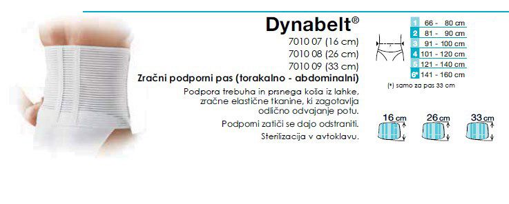 Dynabelt - podporni pas