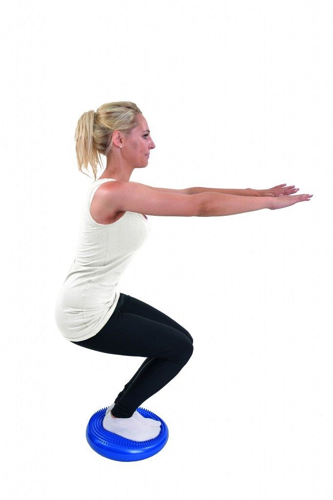 Okrogla sedežna blazina - napihljiva BAKI