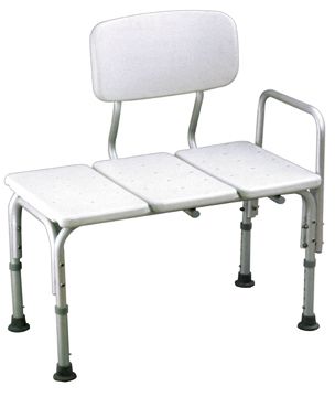 Sedež za tuš kad / kabino z nogicami in naslonom - klop