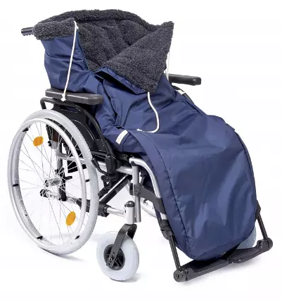 Zimska vreča za noge za invalidski voziček