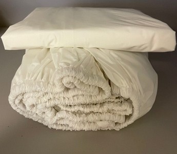 Nepremočljiva posteljna prevleka z elastiko 90 x 200 PVC