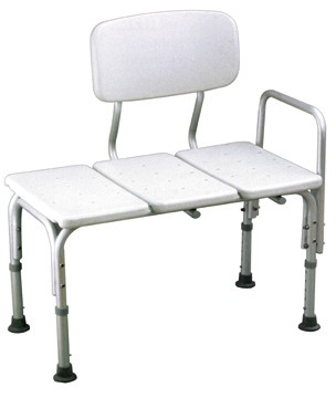 Sedež za tuš kad / kabino z nogicami in naslonom - klop