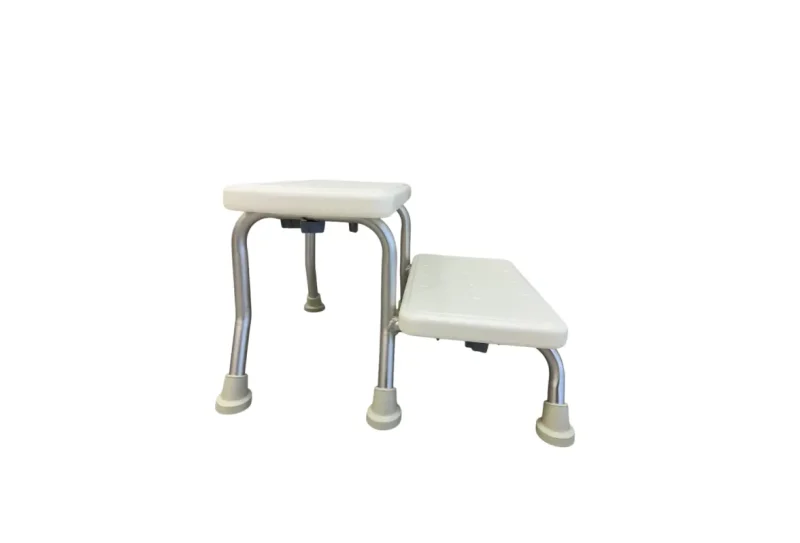 Stopnica dvojna - bela