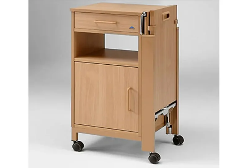 Nočna omarica Cherusker z izvlečno mizico